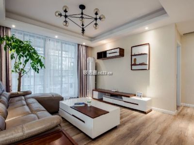 恒大锦城-128㎡-北欧风效果图