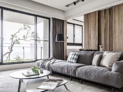 广元碧桂园-105㎡-简约风效果图