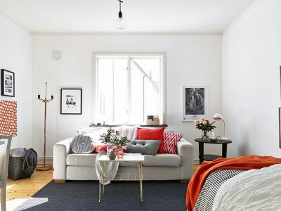 亨通公寓-41㎡-北欧风效果图