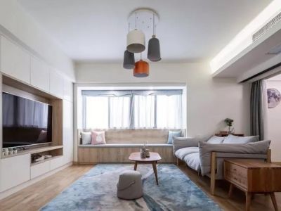 保利紫山花园-125㎡-简约风效果图