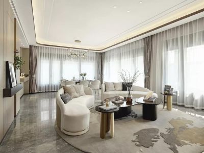 万科誉澜道-147㎡-现代风效果图