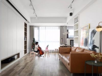 万科金域缇香-116㎡-北欧风效果图