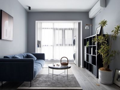 中庚香海金鼎(二期)-90㎡-现代风效果图