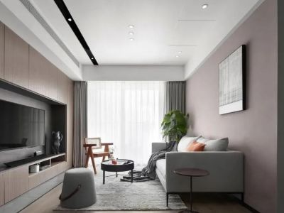 恒大悦府-118㎡-现代风效果图