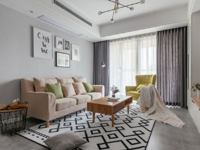 广佛新世界庄园-115㎡-北欧风效果图