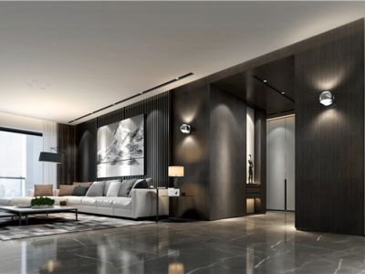 维多利亚公馆-350㎡-现代风效果图