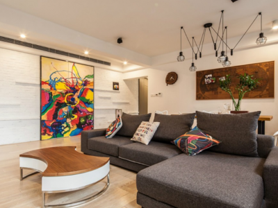 中金海棠湾-140㎡-现代风效果图