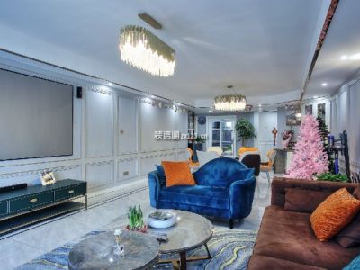 香榭国际-134㎡-现代风效果图