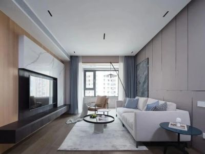 禧瑞春秋-96㎡-现代风效果图