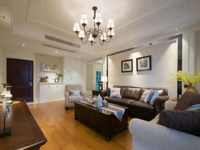 滨海之星-90㎡-欧式风效果图