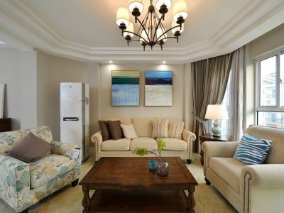 安亭新苑-141㎡-简约风效果图