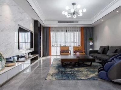 鹭岛国际-166㎡-现代风效果图