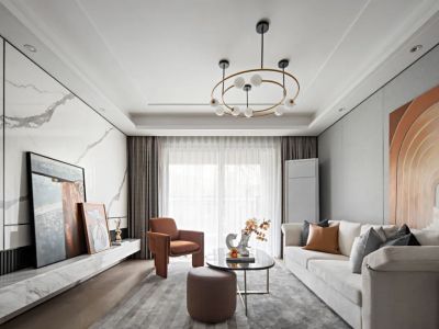 利生华园-116㎡-现代风效果图