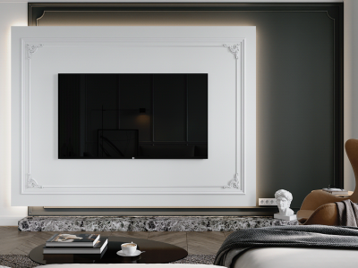 宏发国际名城-111㎡-现代风效果图