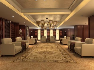 大悦城天玺公馆-800㎡-现代风效果图