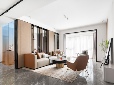 金沙巴黎花园-130㎡-现代风效果图