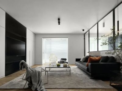 旭景清园-128㎡-现代风效果图