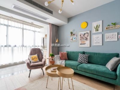 御龙山-89㎡-现代风效果图