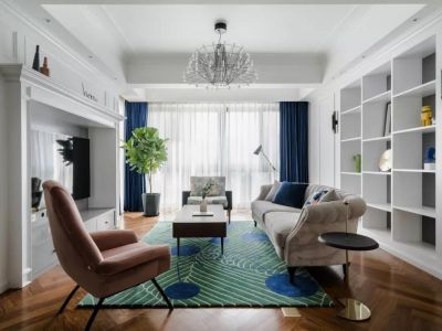 国贸·凤凰原-129㎡-现代风效果图