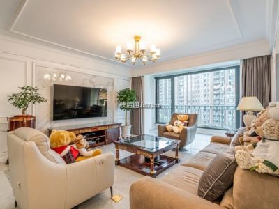 荣盛香榭兰庭-160㎡-现代风效果图