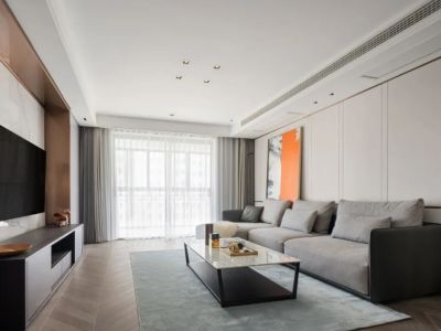 鑫苑府-136㎡-现代风效果图