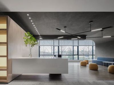 办公室-550㎡-现代风效果图