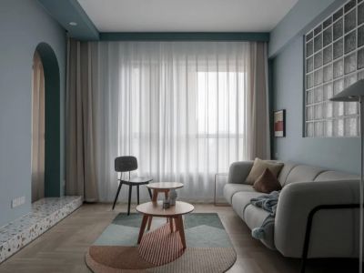 金石美苑-109㎡-北欧风效果图