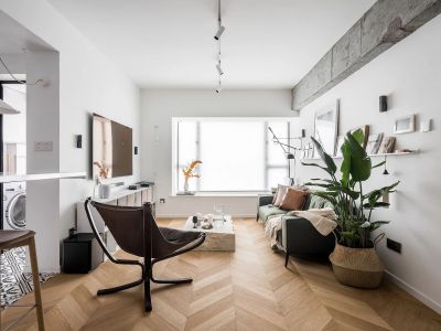 龙发天泉湾-88㎡-北欧风效果图