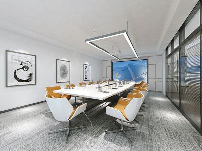 万科光年四季花园-415㎡-现代风效果图