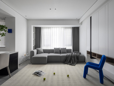 清凉山樾-88㎡-现代风效果图