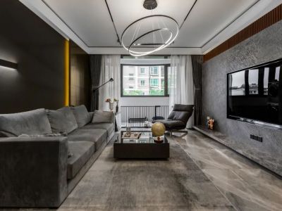 隆源国际城-125㎡-现代风效果图