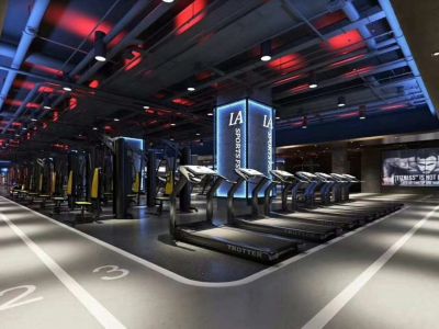 万科云城-800㎡-工业风效果图