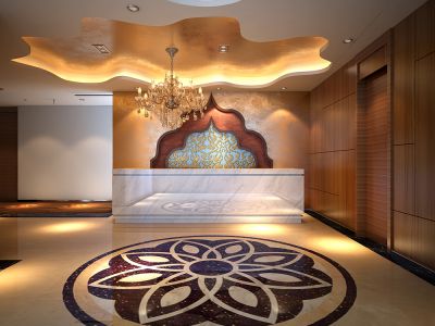 万科瑧山海-345㎡-东南亚风效果图