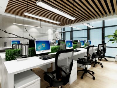 大悦城天玺公馆-408㎡-复古风效果图