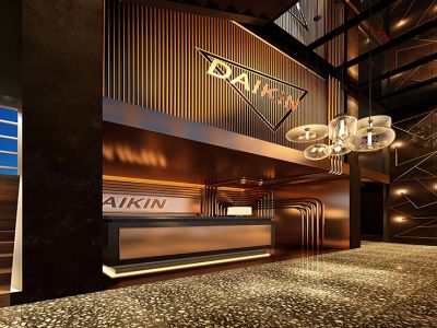 中海寰宇时代星光天地-268㎡-现代风效果图