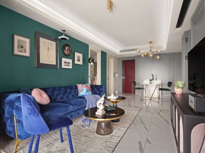 金地艺境松山湖-103㎡-现代风效果图