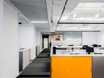 办公室-1200㎡-现代风效果图