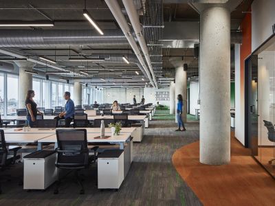 办公室-750㎡-现代风效果图