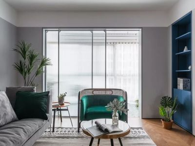 卓越金茂浅水湾-98㎡-现代风效果图