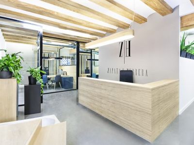 办公室-300㎡-现代风效果图