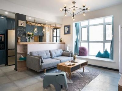 东城碧桂园-70㎡-北欧风效果图