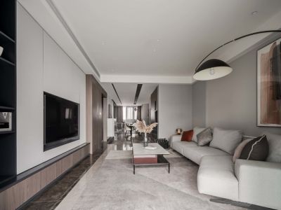 第一城-123㎡-现代风效果图