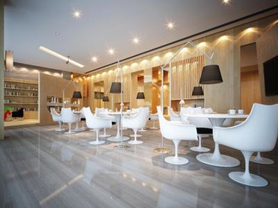 香莎金街-330㎡-现代风效果图