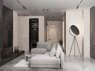 新希望·锦麟芳华-105㎡-北欧风效果图