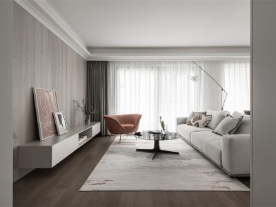 湖西映月-97㎡-现代风效果图