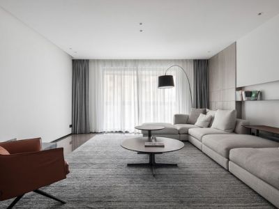 碧海龙庭-150㎡-现代风效果图