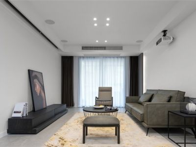 梵悦万国府-123㎡-现代风效果图