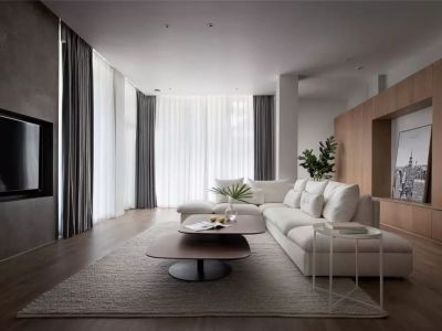 鹿园华府-98㎡-简约风效果图