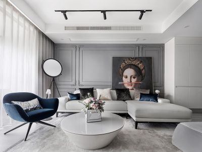 旭辉江山阅-143㎡-简约风效果图