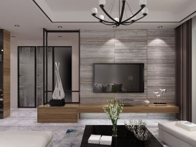 时代城堡-85㎡-现代风效果图